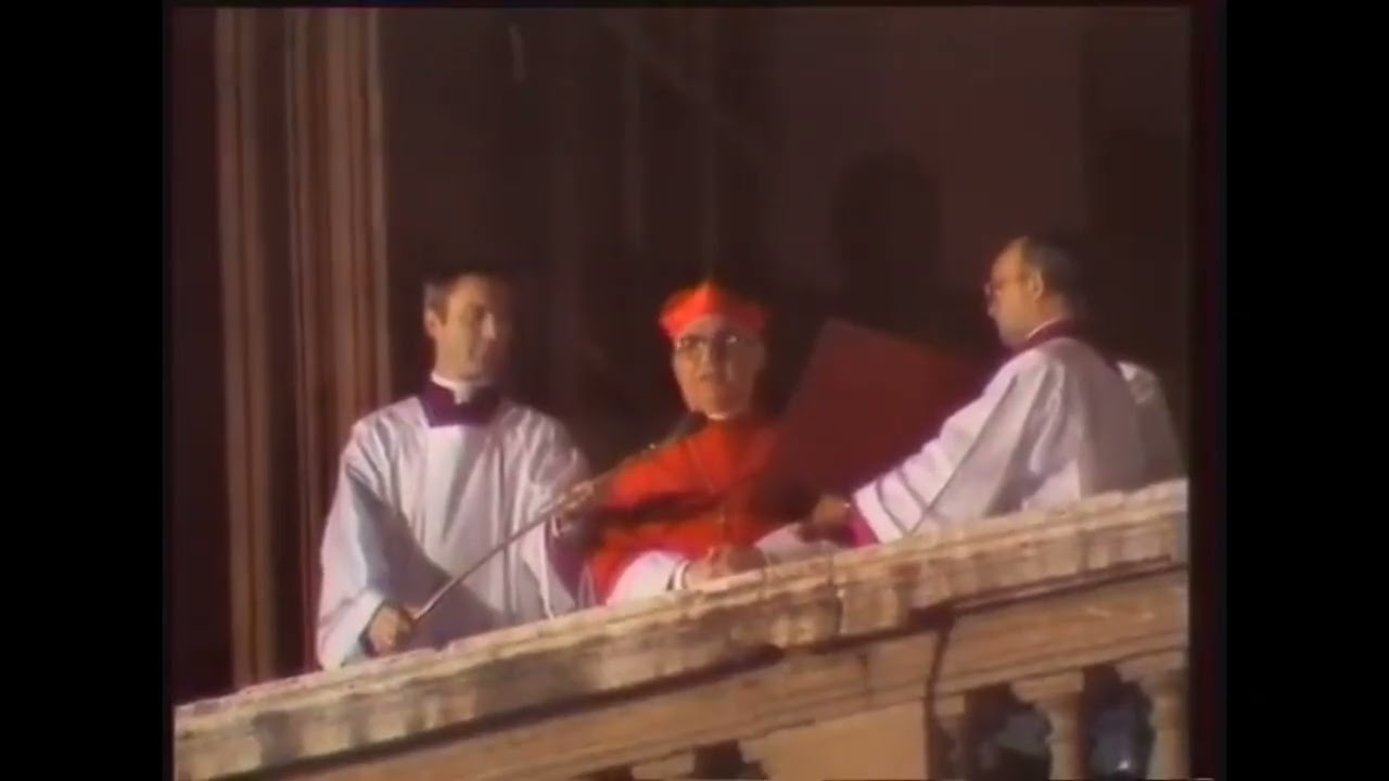 Habemus Papam 1978 (2) - Elección y primera bendición del Papa Juan Pablo II
