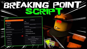 *NEW* Breaking Point Script [2022] Very OP