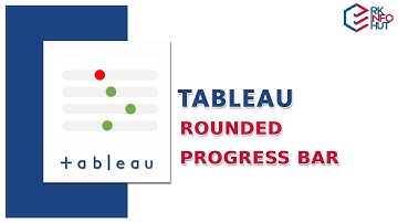 How to Create Rounded Bar Progress Chart in Tableau in Tamil
