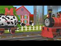 Learn about the Letter M - The Alphabet Adventure With Alice And Shawn The Train