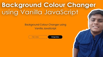 Background Color Changer using Vanilla JavaScript. Complete tutorial | Code Grind