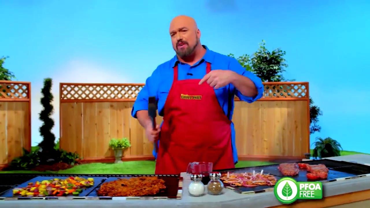 NONSTICK BBQ GRILL MAT YouTube