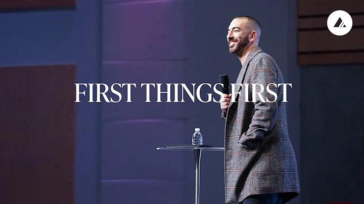 Pastor Cameron Andonie | First Things First