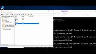How To Automating User Creation in Active Directory with Command Prompt