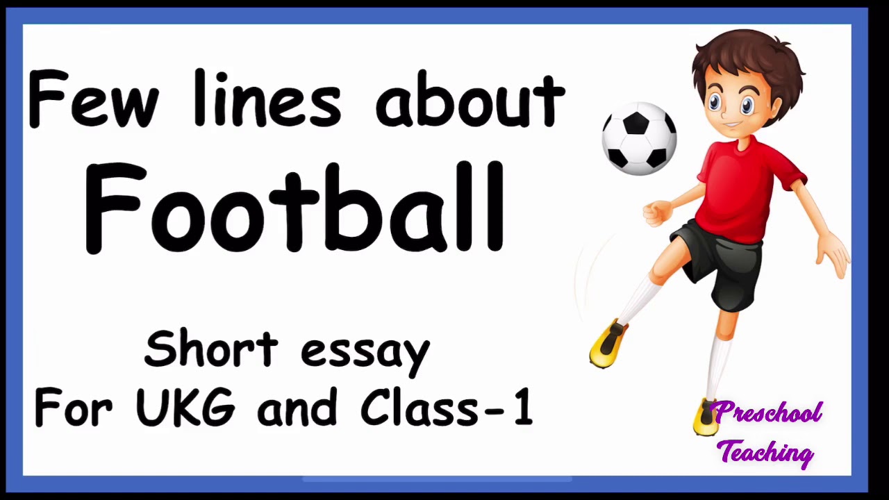 informative essay about soccer