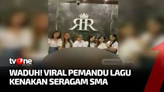 Pemandu Lagu di Sebuah Tempat Karaoke Viral Usai Puluhan PL Memakai Seragam SMA | AKIP tvOne