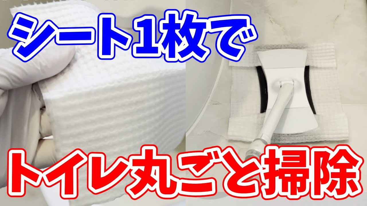 Clean your entire toilet with just one sheet of Toilet Quickle