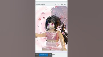 i just hope they like this 🌸 | #gfx #roblox