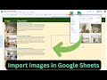 Import Google Drive Images into Spreadsheet #appsscript