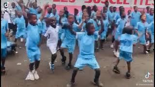 les élèves chante notre président Antoine Félix tshisekedi tshilombo fatshi béton la rdcongo est ben