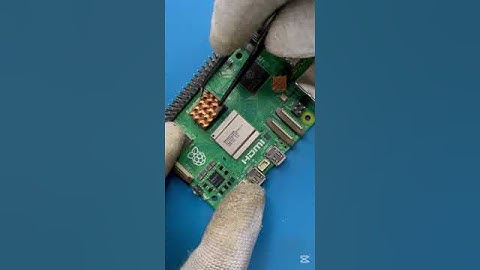 How to Installing a Heat Sink on Raspberry Pi 5 🔧✨ | ASMR easy tip #asmr #easytips  #raspberrypi