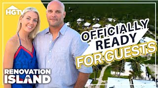 Two-Bedroom Beach Villa Renovation COMPLETE | Renovation Island | HGTV