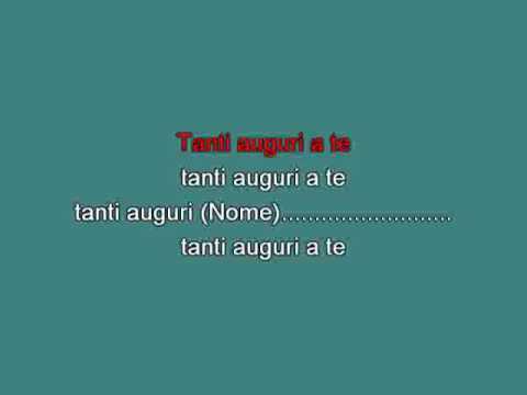Tanti auguri a te Jazz @ [karaoke] [karaoke] - YouTube