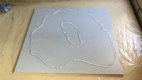 40. Free Form Resin Geode. Part 1. Making the mould.