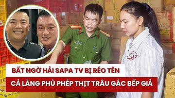 Phú Thọ: Cả làng “Phù phép” thịt trâu gác bếp giả - Bất ngờ Hải Sapa bị réo tên | Tin nhanh 360