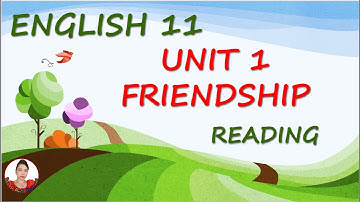 Bee & Ant Channel: English 11 Unit 1 Reading