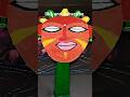 tribal mask of maxico #mask #tribalmask #maxico #schoolprojectwork