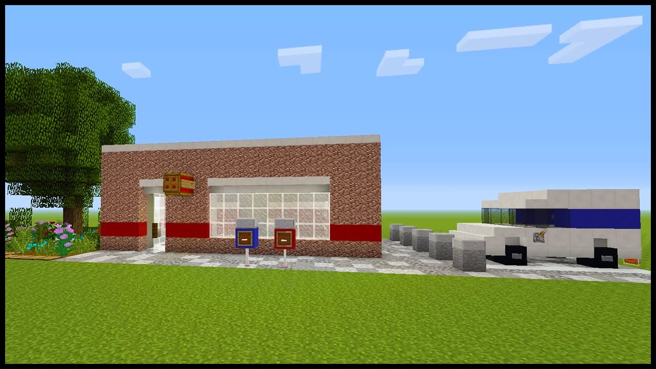 Minecraft: How to Build a Post Office! - YouTube