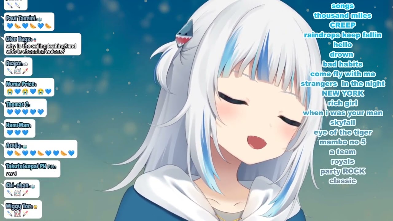 【Hololive EN / Gawr Gura】Ruth B. - Lost Boy (Both Takes)