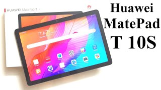 Huawei MatePad T 10S - Unboxing and First Impressions (Design, Camera, Features, Screen)