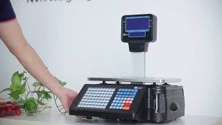 2020 NVK barcode label printing scale