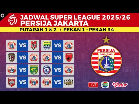 artis toto togel x akun88 - Jadwal Persija Super League 2025 - Persija vs Persib , Persija vs Persebaya | Jadwal Persija 2025