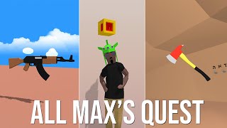 Dude Theft Wars The New Update 0.9.0.9 B All Max's Quest !!! 🤔🤔🤔