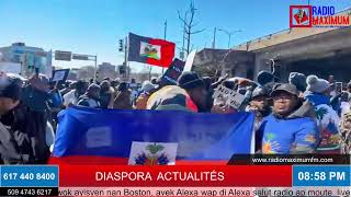 EN DIRECT ;DIASPORA ACTUALITES  / KIJAN SITIYASYON  YE POU IMIGRAN AYISYEN E BREZIL.