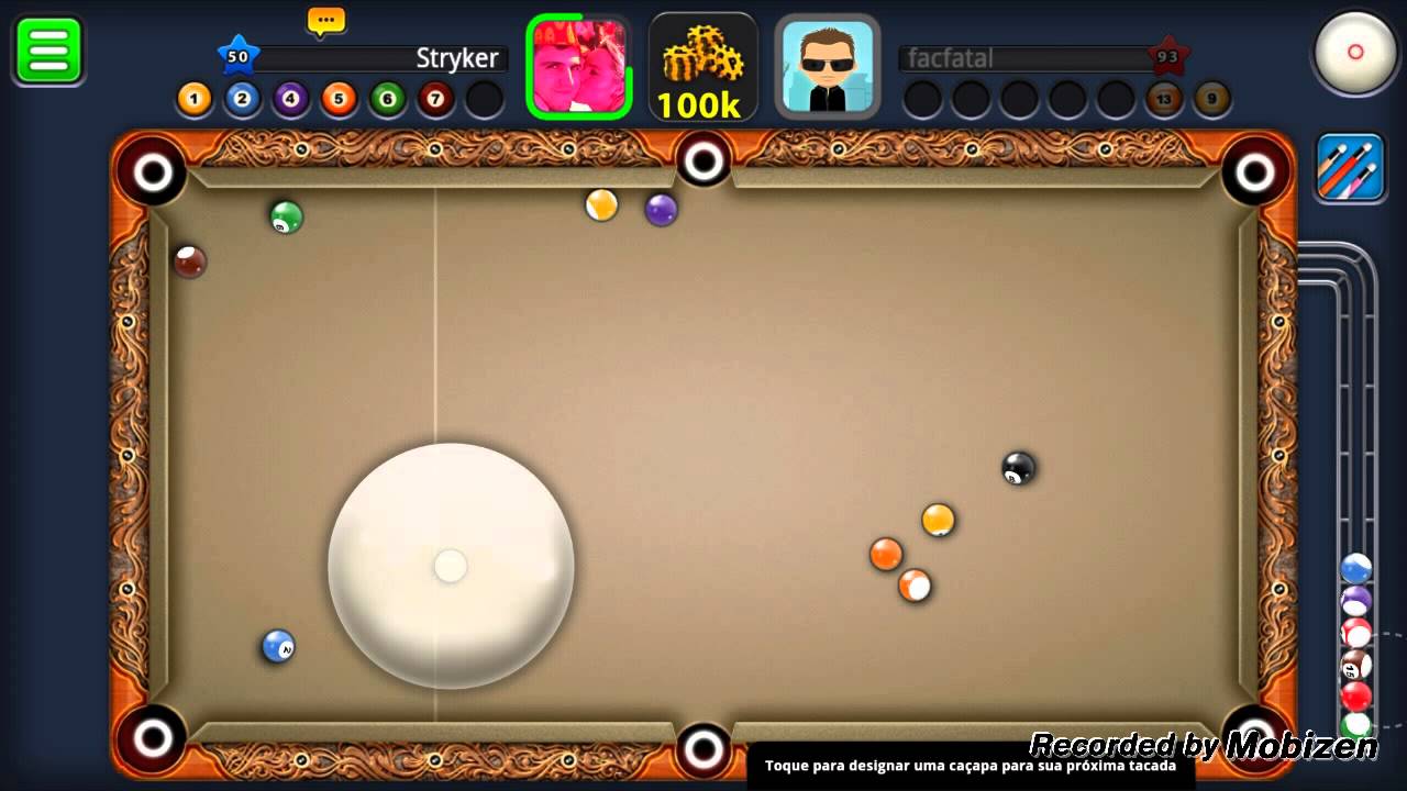 APRENDA A DAR A TACADA MAIS IMPORTANTE DO JOGO!! A TACADA INICIAL!! 8 Ball  pool 