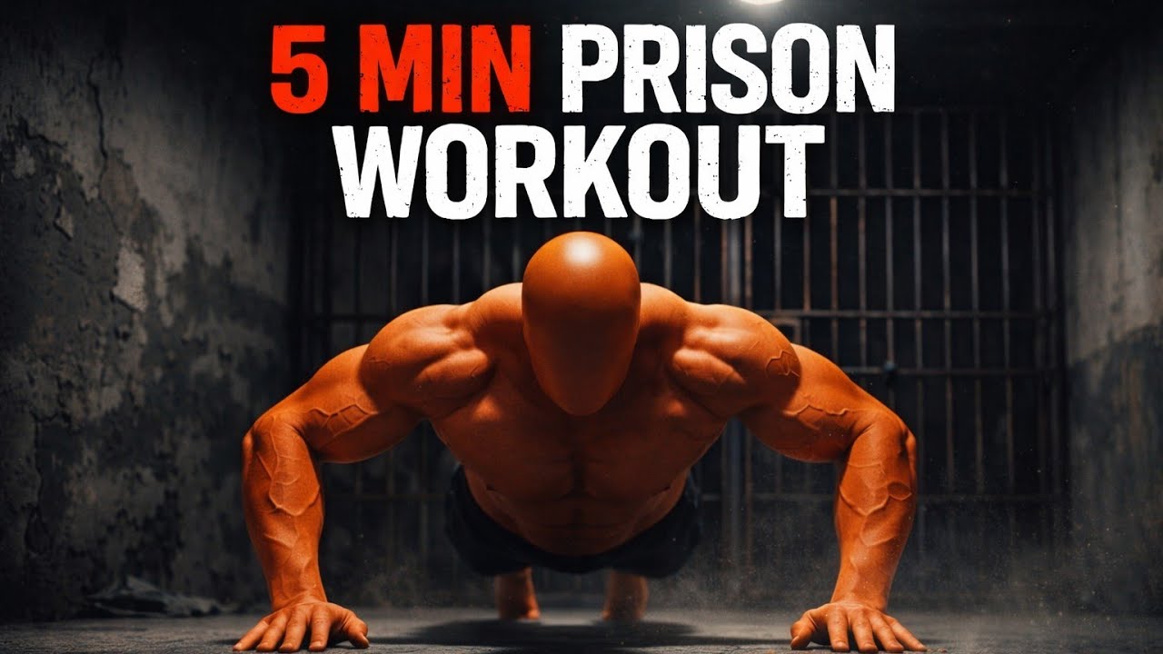 “5 Minute Prison Workout – No Gym, No Excuses!”