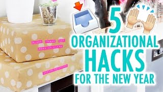 5 DIY Hacks to Stay Organized in the New Year! - HGTV Handmade