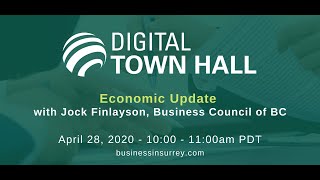 Digital Town Hall Economic Update with Jock Finlayson, Business Council of BC