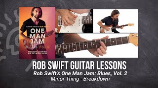 🎸 Rob Swift Guitar Lesson - Minor Thing - Breakdown - TrueFire