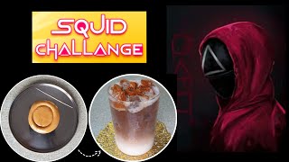 Squid game Candy | Dalgona candy challenge | Iced Coffee | Trending | Korean street food screenshot 5