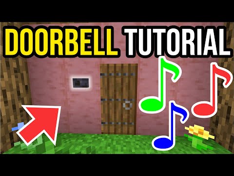 How To Make a Doorbell! - Java & Bedrock!