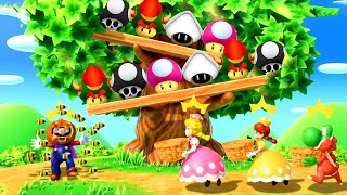 【マリオパーティスーパースターズ】すべてのサバイバルミニゲームとピーシェット(最強CPU｢たつじん」)