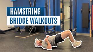 Hamstring Bridge Walkouts | Knee & Hip | Snow Beast Performance