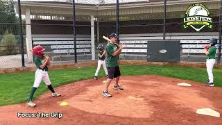 Legends Baseball & Softball Camps: Hitting Day 1 (Grip, stance and hitting off a T properly)