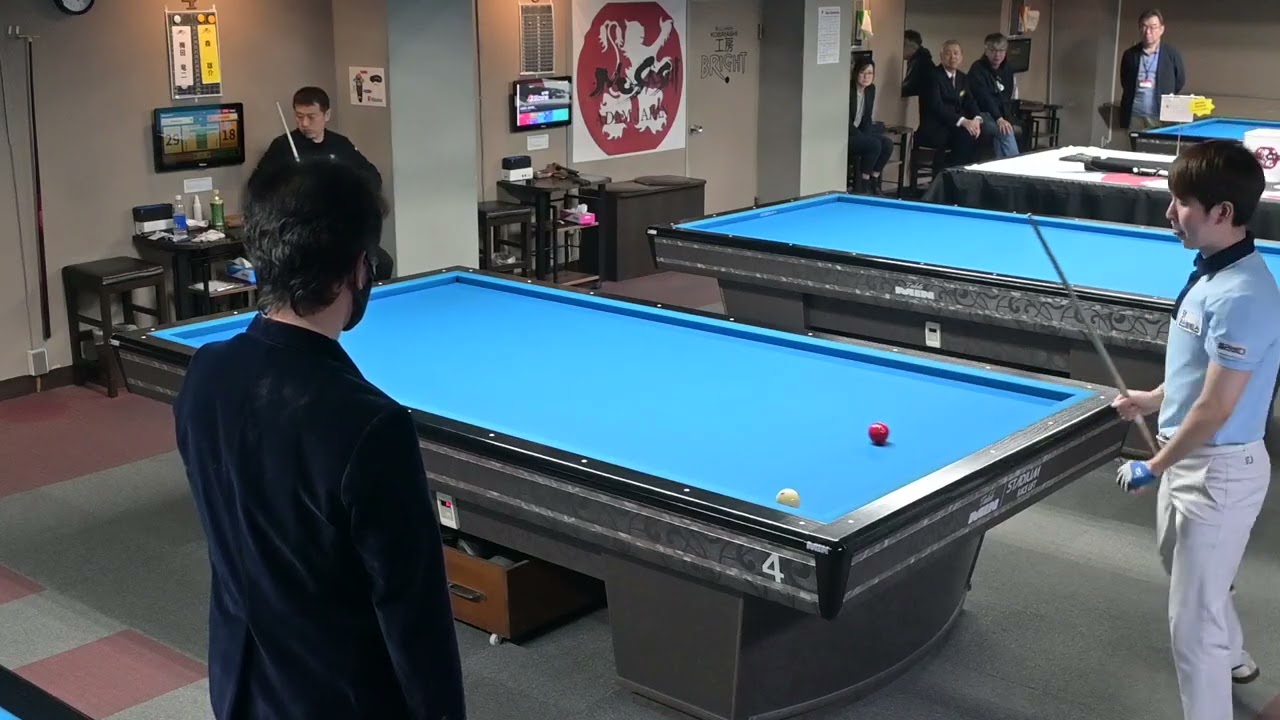 BD〉梅田竜二が初代チャンピオンに！ 2位：森雄介。スリークッション