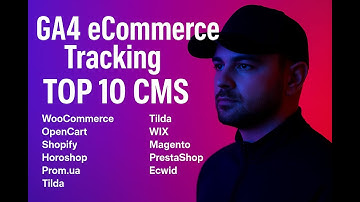 Настройка событий электронной торговли GA-4, мои TOP 10 CMS (GA-4 + GTM ecommerce tracking)