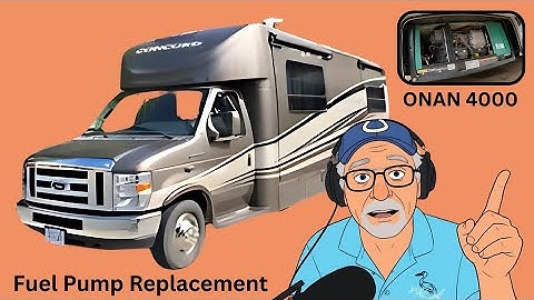 Onan 4000 Generator Fuel Pump Replacement
