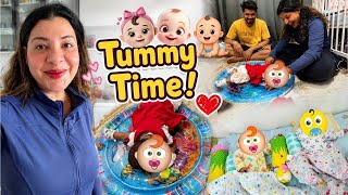 GUNGUN LOVED TUMMY TIME ON SEA TUBE❤️