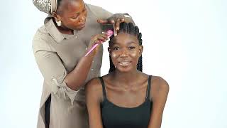 Glueless Straight Back Cornrow Wig -- Instant Arewa Hair screenshot 4