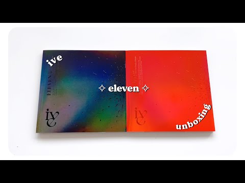 Ive Eleven Album Unboxing