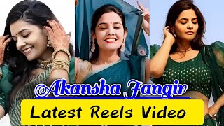 Akansha Jangir Instagram Latest Reels Pari Momo New Reels Video Short Video