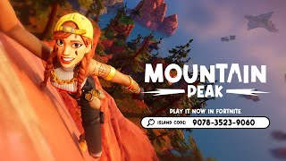 MOUNTAIN PEAK 🏔️ | UEFN -  Fortnite Creative Map Trailer