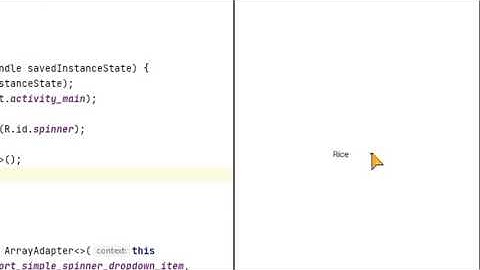 How To Use Spinner & Getting Item Selected [ Android Studio Tutorial]