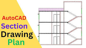 AutoCAD Section Drawing Bangla tutorial | Building Section Drawing in AutoCAD