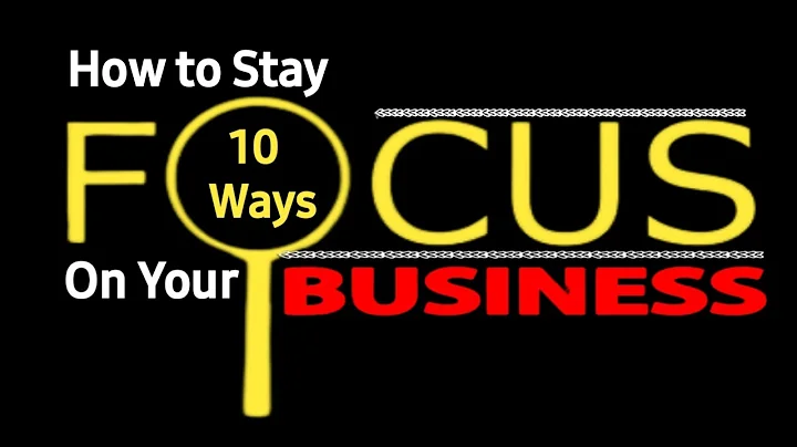 10 ways focus on your business || How to Make Money Online While You Sleep.