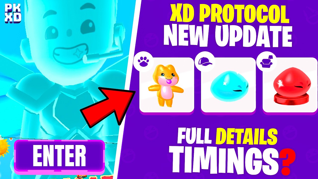 PKXD XD PROTOCOL FULL DETAILS 😱 HOW TO GET FREE XD PROTOCOL REWARDS ...